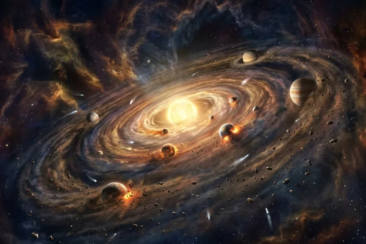 How Was the Solar System Formed? From Stardust to Planets