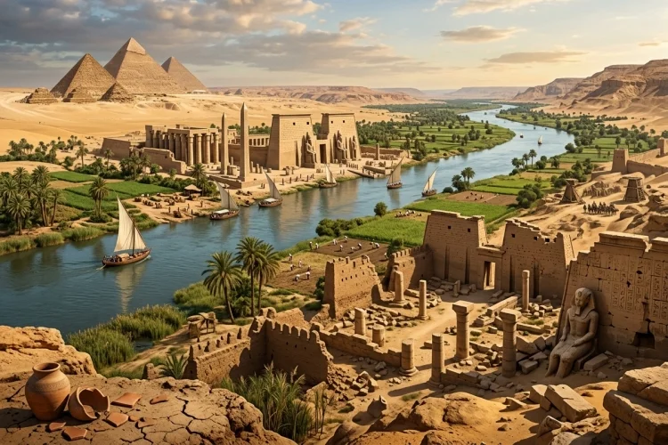 The History of Ancient Egypt: From Its Rise to Its Fall