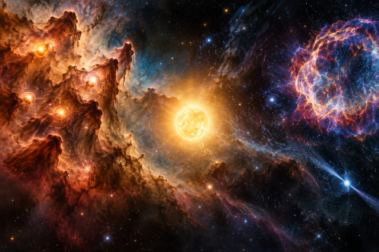 How Are Stars Born and How Do They Die? The Stellar Life Cycle